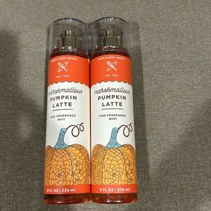 BBW 2pc Marshmallow Pumpkin Latte FFM